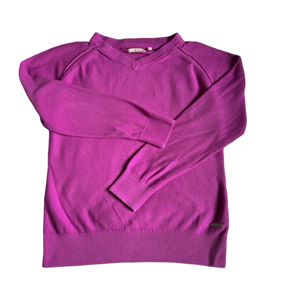 Adidas Pullover Sweatshirt sz Large in Magenta dark